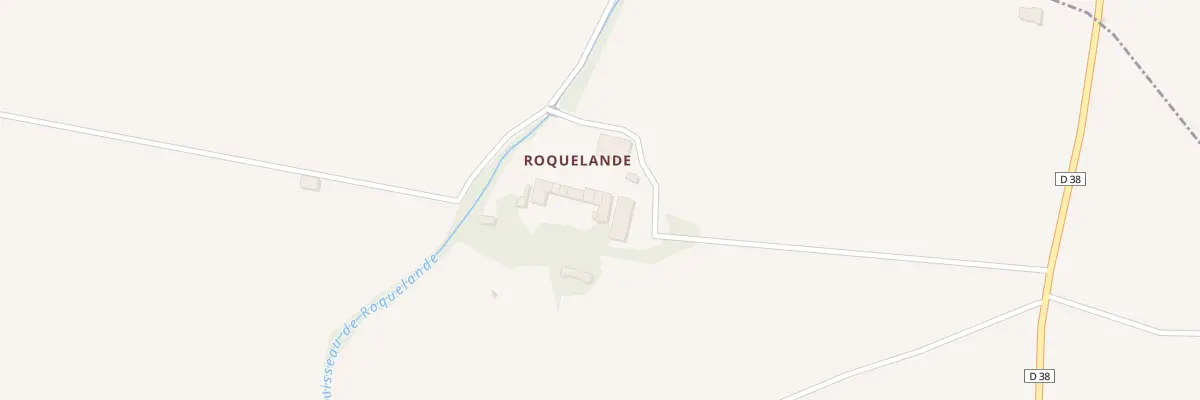 Plan du 5389 Roquelande à Arzens