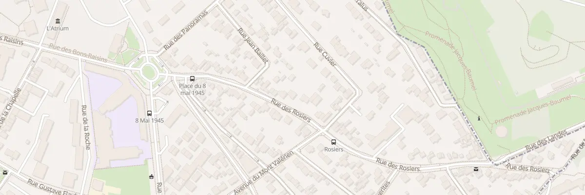 Plan du 45 Rue des Rosiers à Rueil-Malmaison