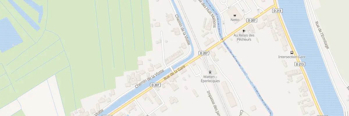 Plan du 26 Che de la Vlotte à Éperlecques