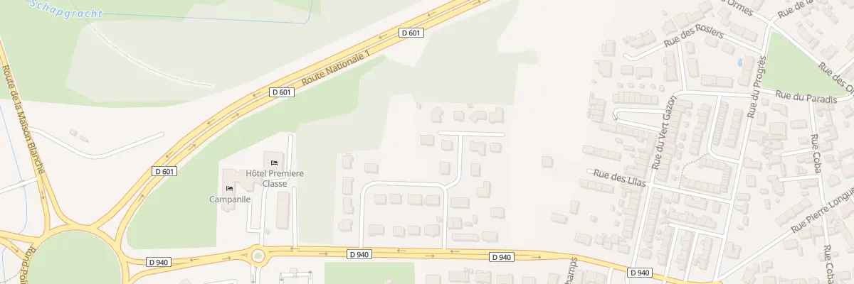 Plan du 115 Rue des Jonquilles à Loon-Plage