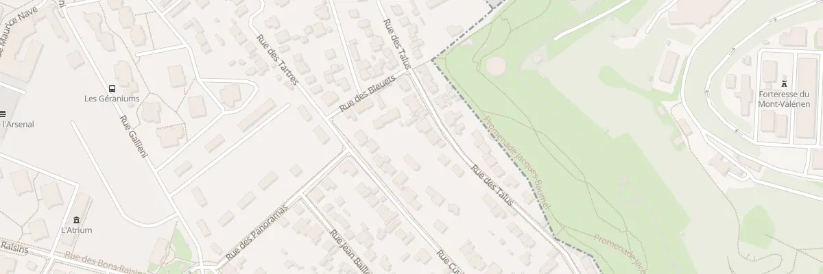 Plan du 56 Rue des Talus à Rueil-Malmaison