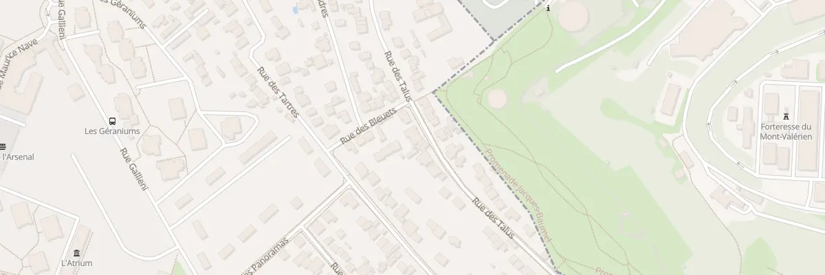 Plan du 50 Rue des Talus à Rueil-Malmaison