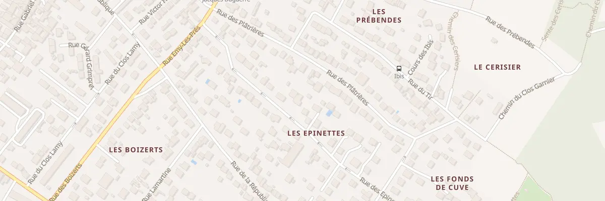 Plan du 21 Rue des Epinettes à Cormeilles-en-Parisis