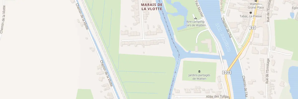 Plan du 41 Lot du Marais de la Vlotte à Éperlecques