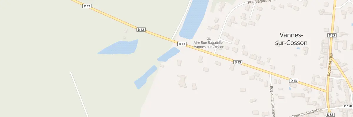 Plan du 29 Rte d’Orléans à Vannes-sur-Cosson