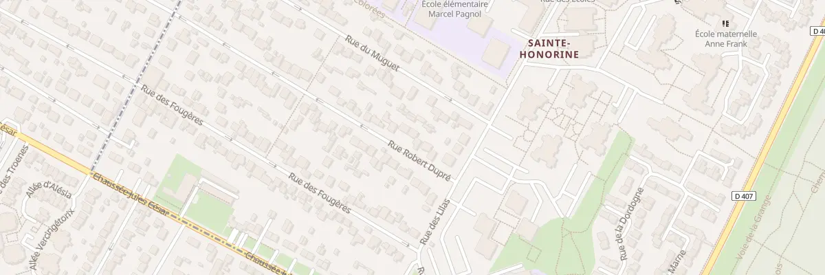 Plan du 43 Rue Robert Dupré à Taverny
