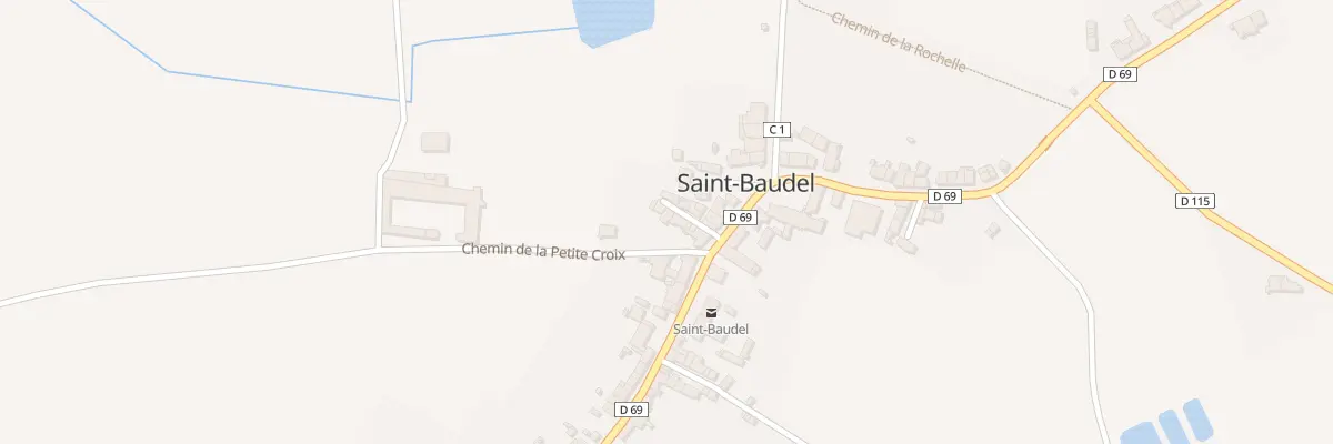 Plan du 3 Imp des Iles à Saint-Baudel