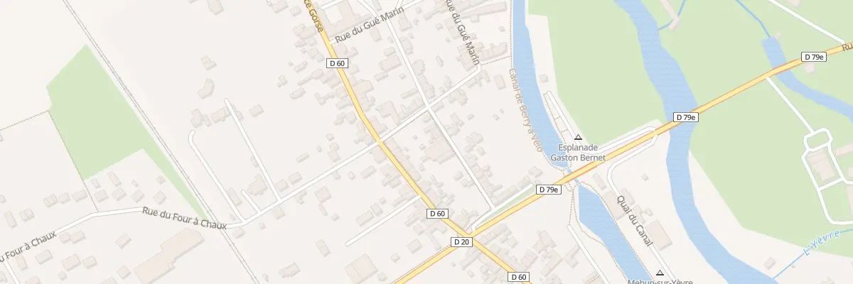 Plan du 3 Rue Saint-Louis à Mehun-sur-Yèvre