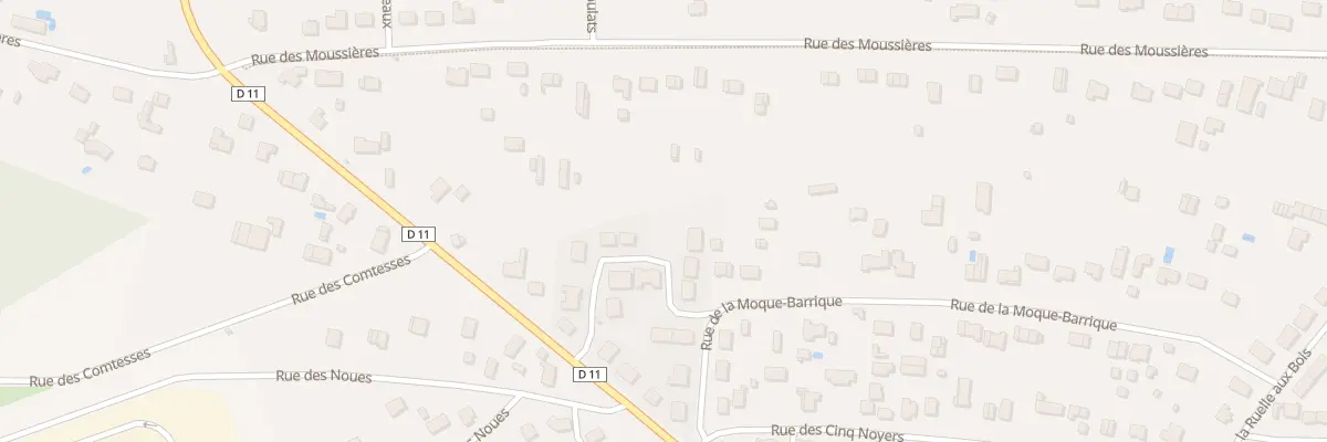 Plan du 13 Rue du Dr Silvain Rousseau à Châteauneuf-sur-Loire