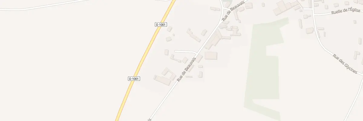 Plan du 382 Rue de Beauvais à Noirémont