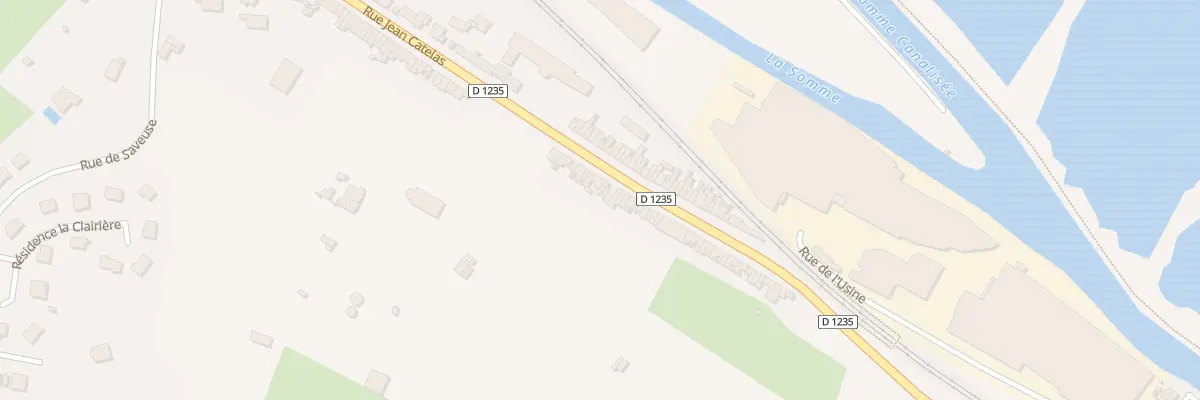 Plan du 70 Rue Jean Catelas à Ailly-sur-Somme