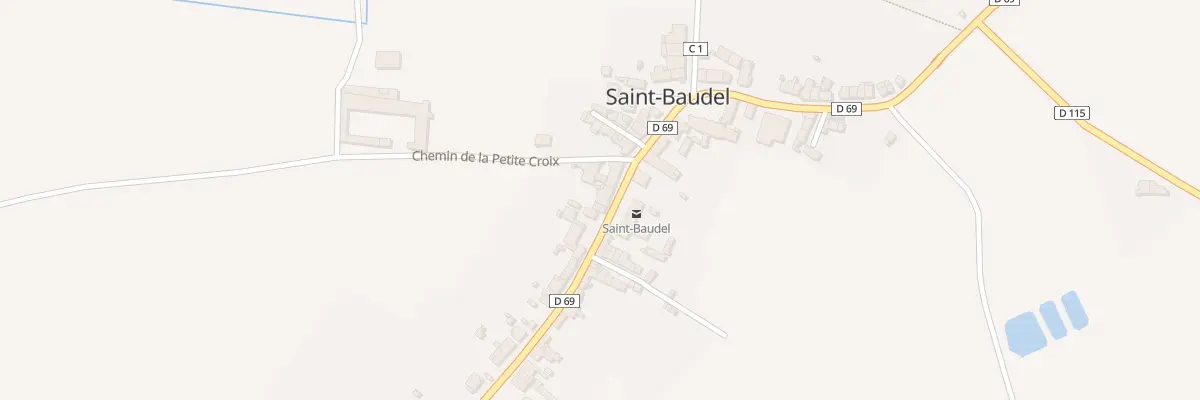 Plan du 8 Rue Principale à Saint-Baudel