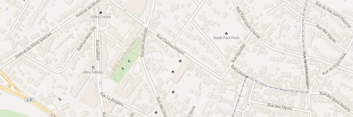 Plan du 56 Rue Chateaubriand à Rueil-Malmaison