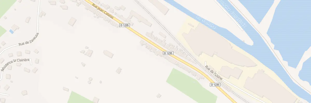 Plan du 72 Rue Jean Catelas à Ailly-sur-Somme