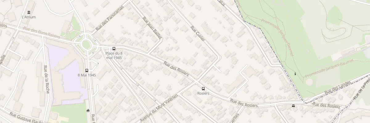 Plan du 49 Rue des Rosiers à Rueil-Malmaison