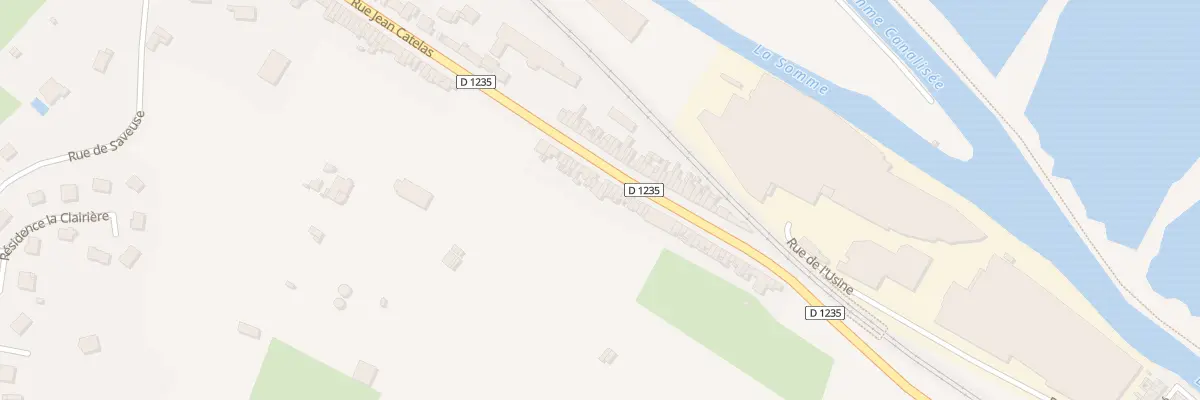 Plan du 76 Rue Jean Catelas à Ailly-sur-Somme