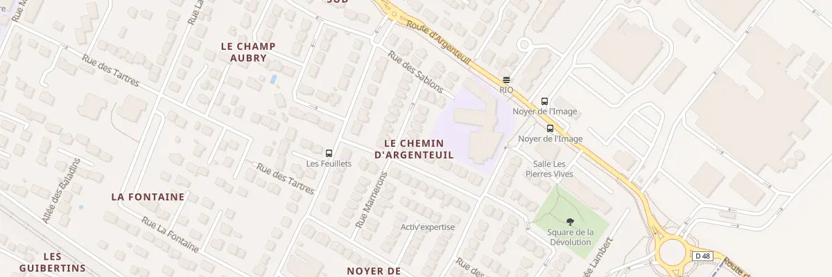 Plan du 10 Rue du Gypse à Cormeilles-en-Parisis