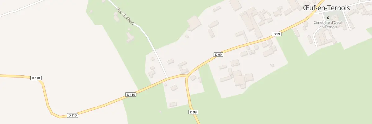 Plan du 26 Rue d’Agerue à Œuf-en-Ternois