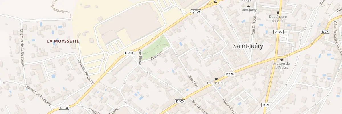 Plan du 17B Rue Fort à Saint-Juéry