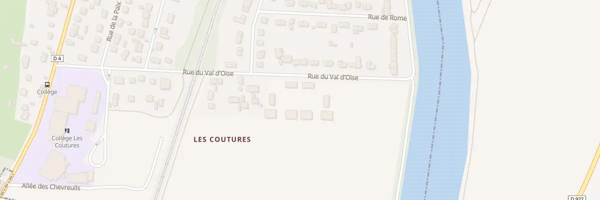 Plan du 50 Rue du Val d’Oise à Parmain