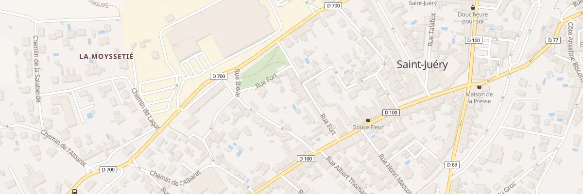 Plan du 15 Rue Fort à Saint-Juéry