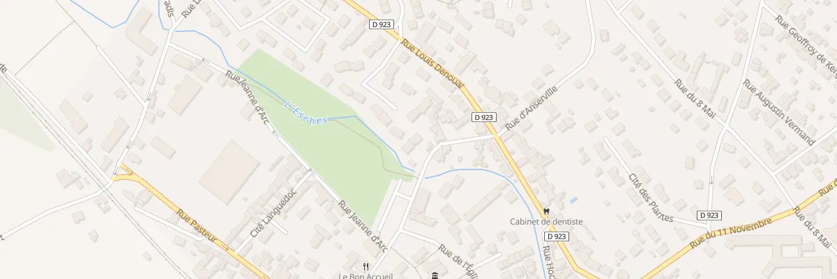 Plan du 8B Rue Gambetta à Bornel