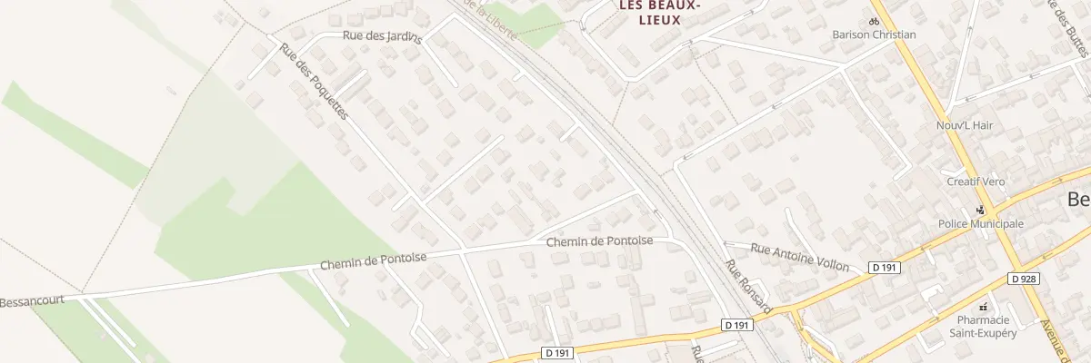 Plan du 8B Rue de la Pointe à Bessancourt