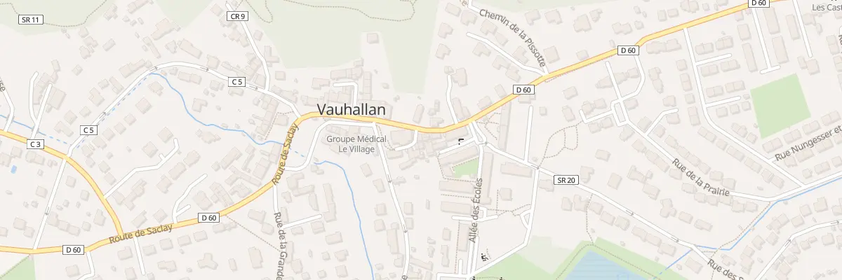 Plan du 2 Gr Grande Rue 8 Mai 1945 à Vauhallan