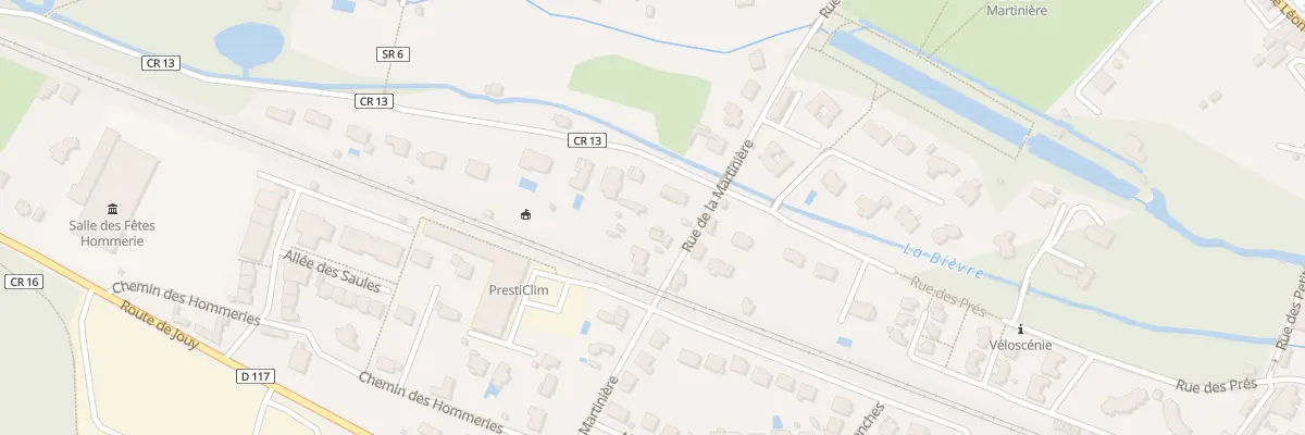 Plan du 30 Rue de la Martinière à Bièvres