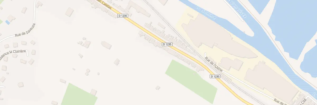 Plan du 84 Rue Jean Catelas à Ailly-sur-Somme