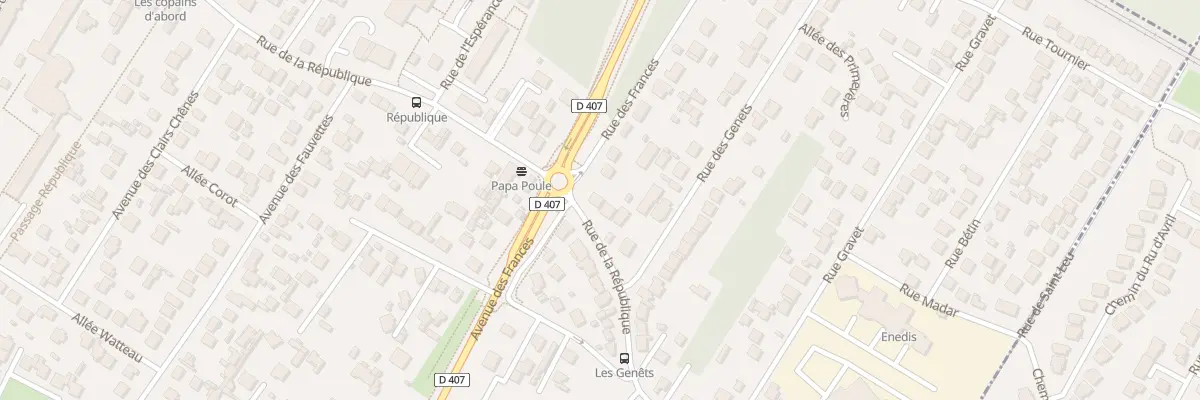 Plan du 95 Rue de la République à Montigny-lès-Cormeilles