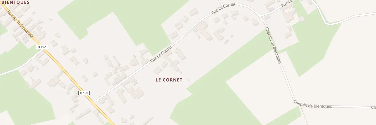 Plan du 14 Rue le Cornet à Pihem