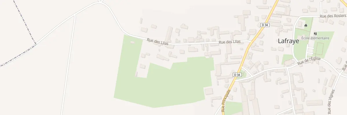 Plan du 21 Rue des Lilas à Lafraye