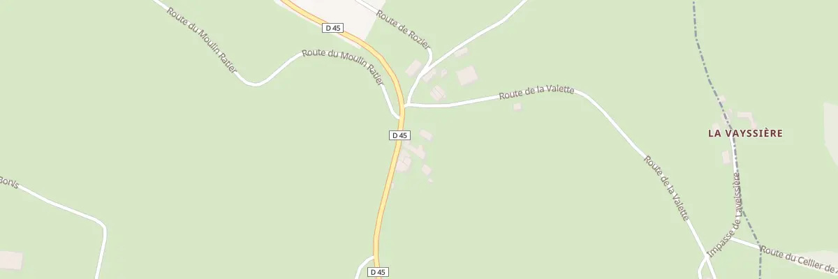 Plan du 5039 Salieges à Montmurat