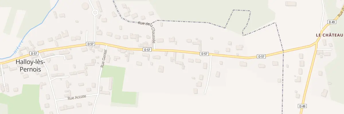 Plan du 24 Rue du Bout de la Ville à Halloy-lès-Pernois