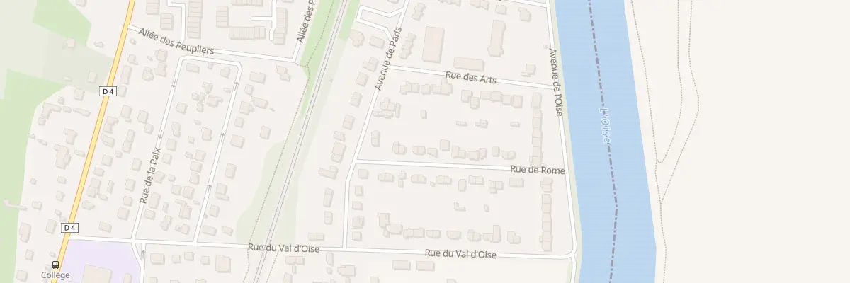 Plan du 7 Rue de Rome à Parmain