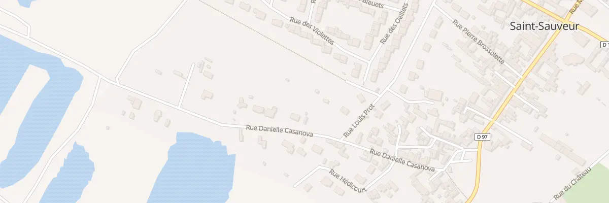 Plan du 602 Rue Danielle Casanova à Saint-Sauveur
