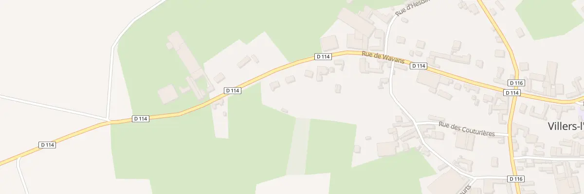Plan du 10 Rue de Wavans à Villers-l’Hôpital