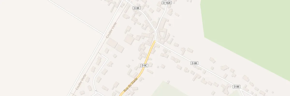 Plan du 2 Rue du Stade à Prouzel