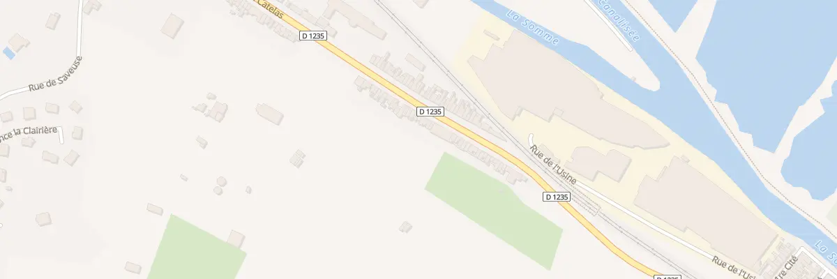 Plan du 90 Rue Jean Catelas à Ailly-sur-Somme
