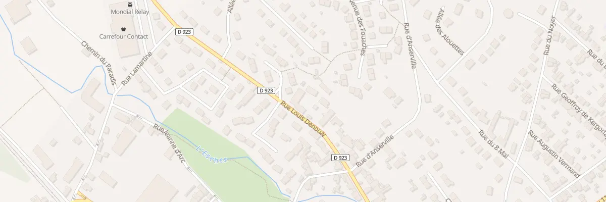 Plan du 49 Rue Louis Denoual à Bornel
