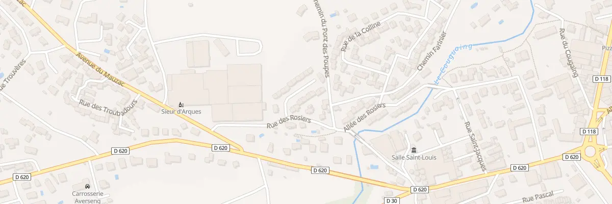 Plan du 8 Rue des Jasmins à Limoux