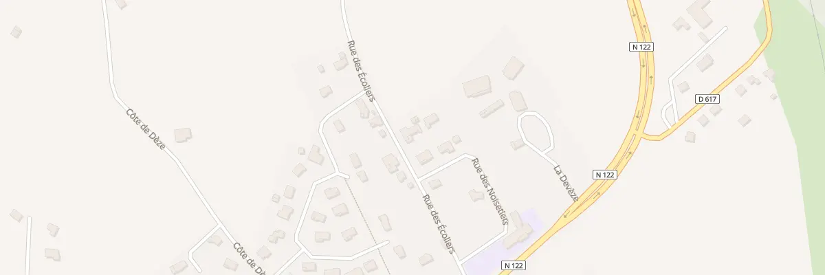 Plan du 10 Rue des Ecoliers à Saint-Étienne-de-Maurs