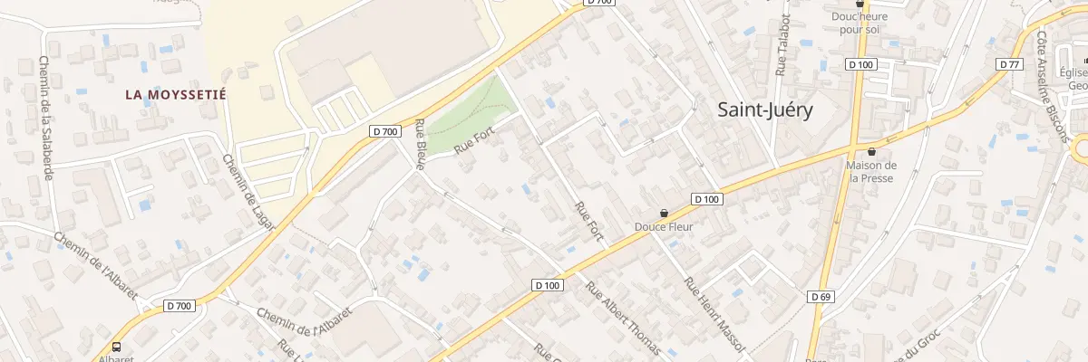Plan du 11 Rue Fort à Saint-Juéry