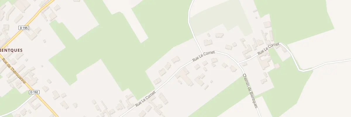 Plan du 29 Rue le Cornet à Pihem