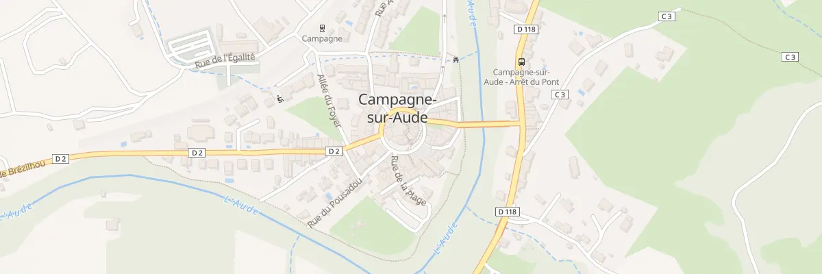 Plan du 123 Le Village à Campagne-sur-Aude