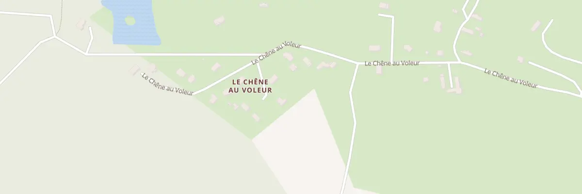 Plan du 15 Le Chene au Voleur à Vouzeron