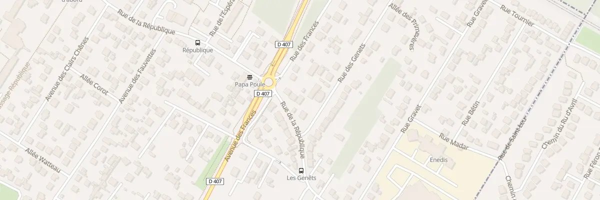 Plan du 101 Rue de la République à Montigny-lès-Cormeilles