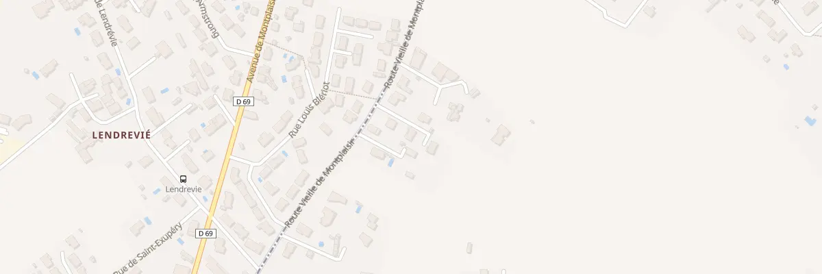 Plan du 77 Rte Vieille de Montplaisir à Cunac