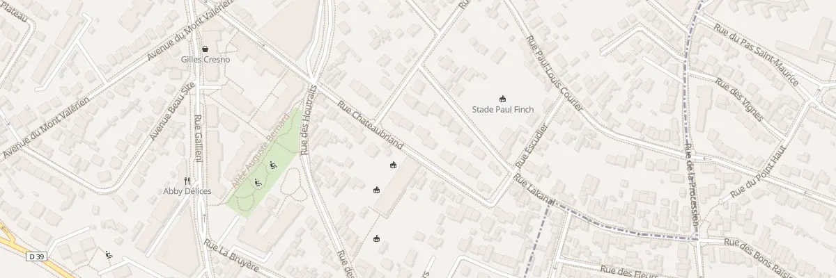 Plan du 53 Rue Chateaubriand à Rueil-Malmaison
